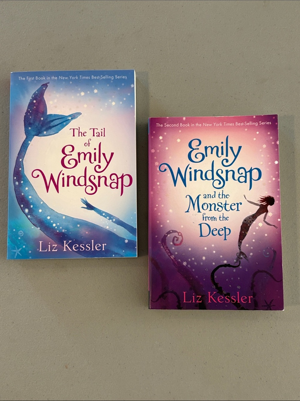 Emily Windsnap Paperback Books written by Liz Kessler